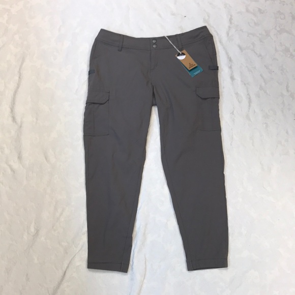 Prana WM Sage Jogger Pants Size 6 Gray NWT - Picture 2 of 12